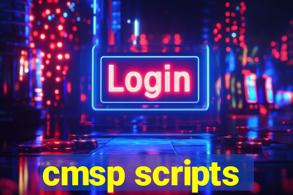 cmsp scripts